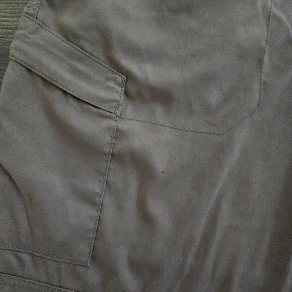 Prana Women's Roll Up Hem Cargo Hiking Pants Mud Size L - Picture 8 of 11